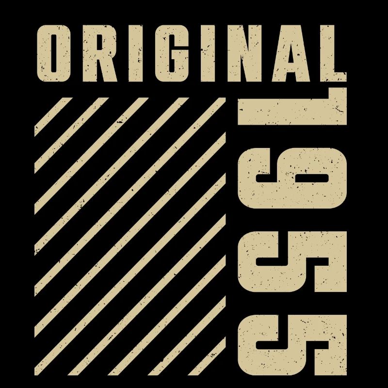 Original 1955 Authentic 1955 Vintage Bursdag