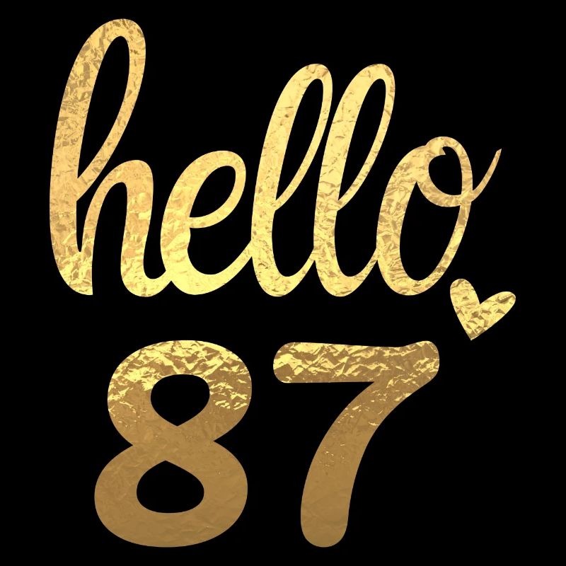 Hello 87 doré