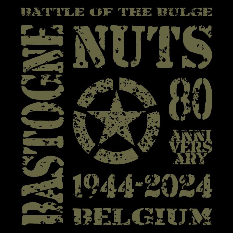 AVM Bastogne NUTS 80e anniversaire 1944 2024 Vert