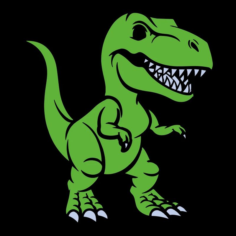 T Rex Comic dinosaurier