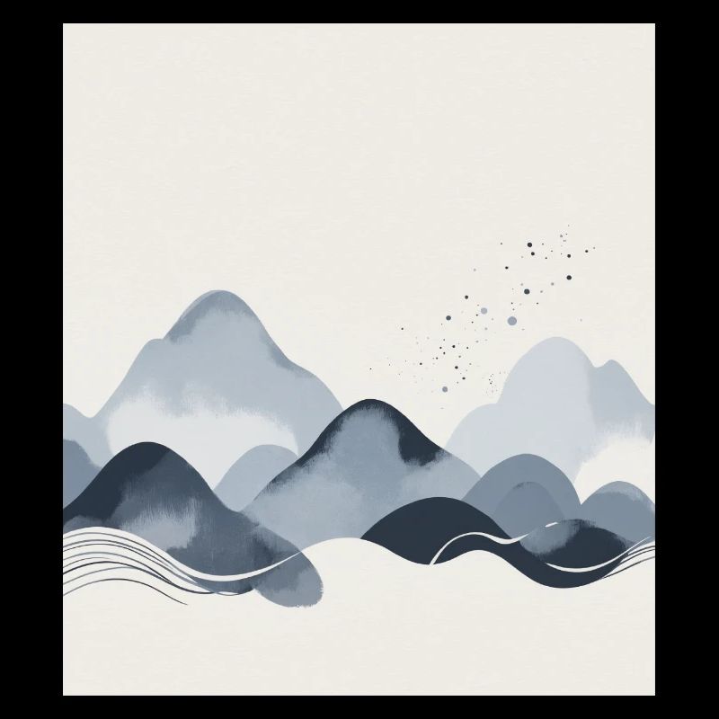 Montagnes abstraites