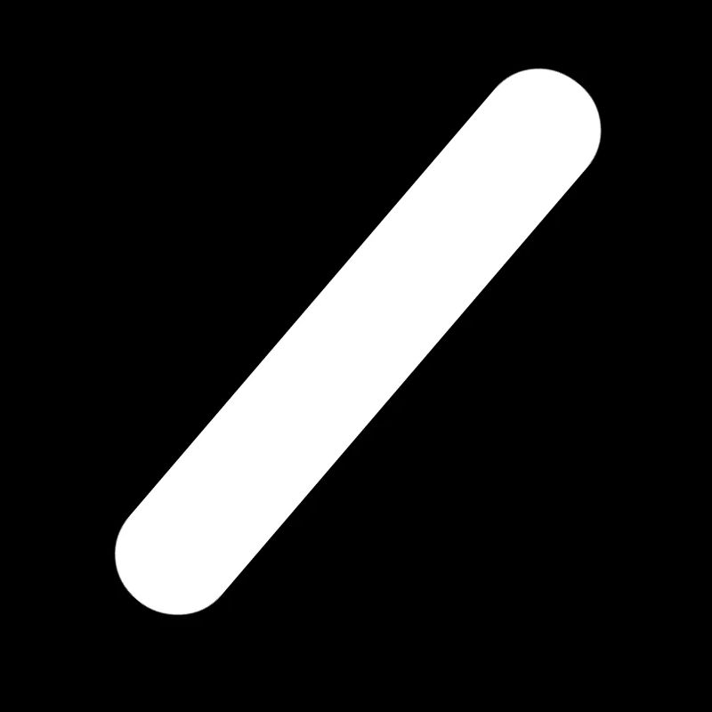 Diagonal dash diagonal line