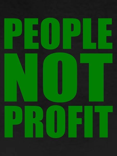 People not profit