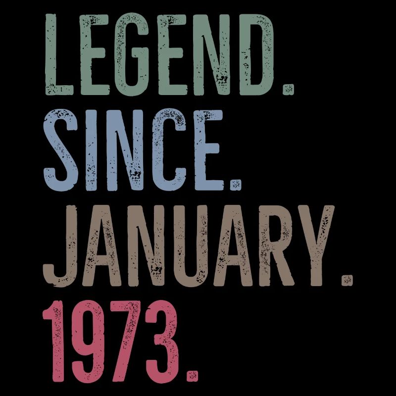 Legende seit Januar 1973
