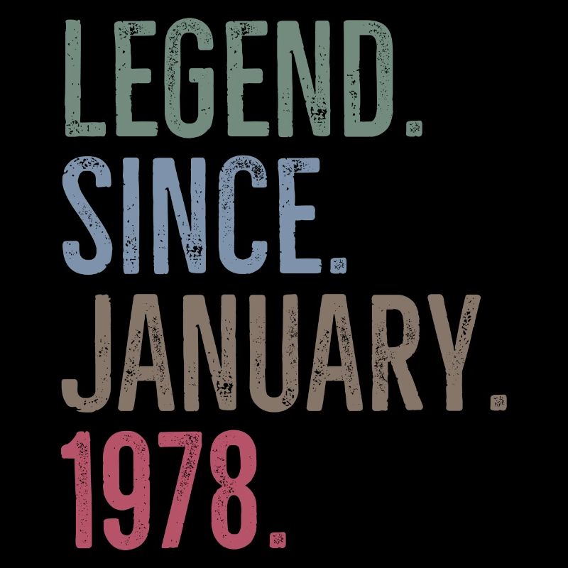Legend Since January 1978