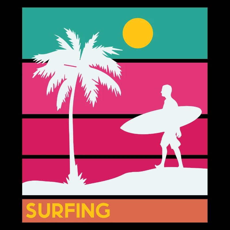 Surfing Surfboard Surfer Geschenksidee