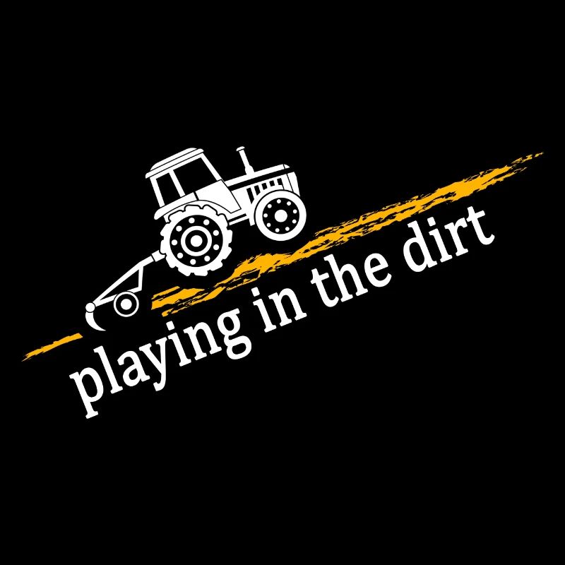 Traktor "dirty Traktorfahrer" Landwirt Acker Feld