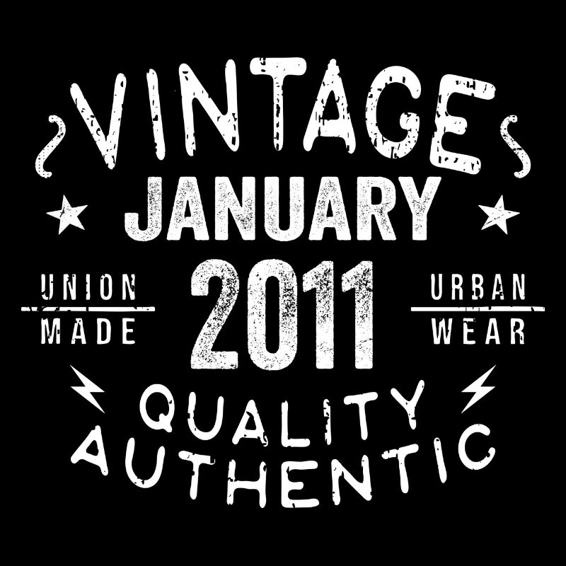 Geburtstagsgeschenk 2011 - geboren im Januar 2011