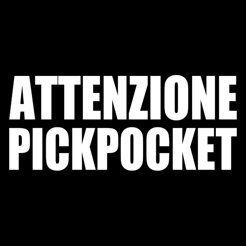 attenzione pickpocket