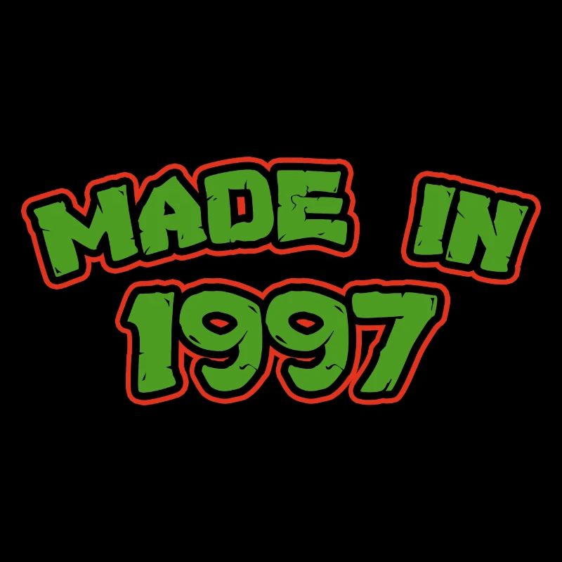 Made in 1997 Retro 90s Design