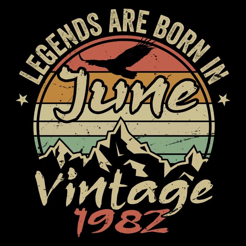 Anniversaire Juin 1982 né en Juin 1982 Rétro 1982