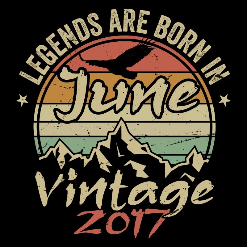 Anniversaire Juin 2017 né en Juin 2017 Rétro 2017