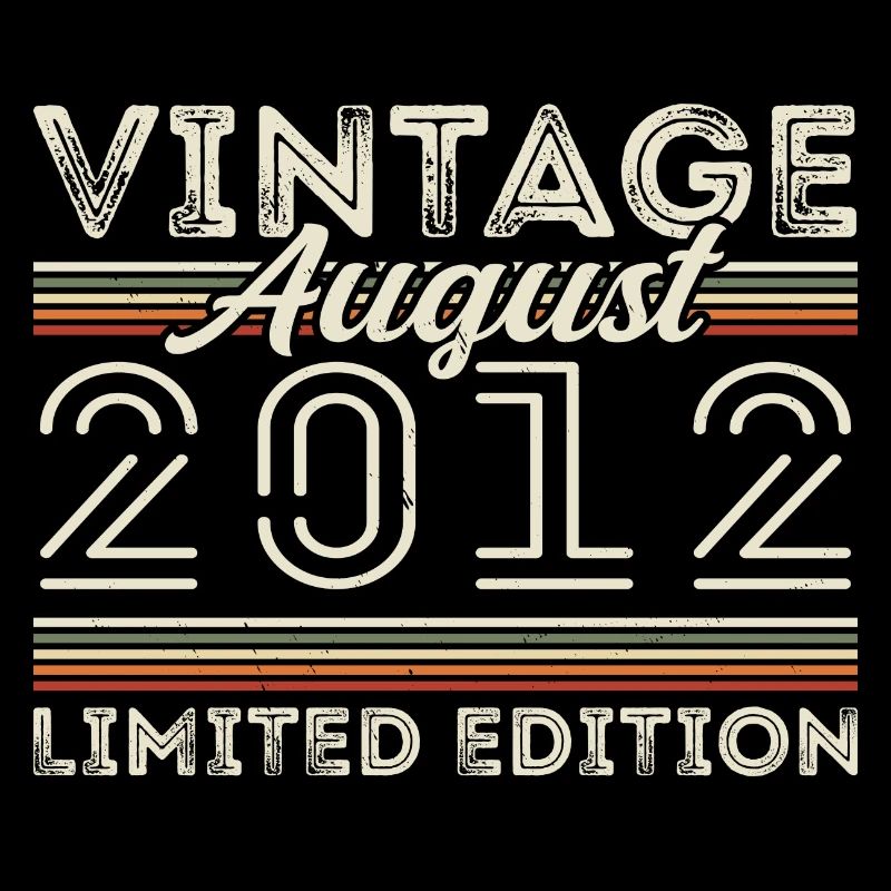 August 2012 Legend since August 2012 Vintage 2012