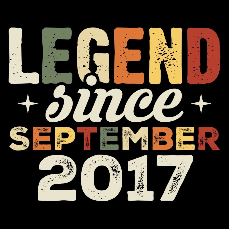 Legendär seit September 2017 Geburtstag September