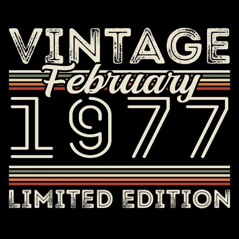 Février 1977 Cadeau d’anniversaire - Février 1977