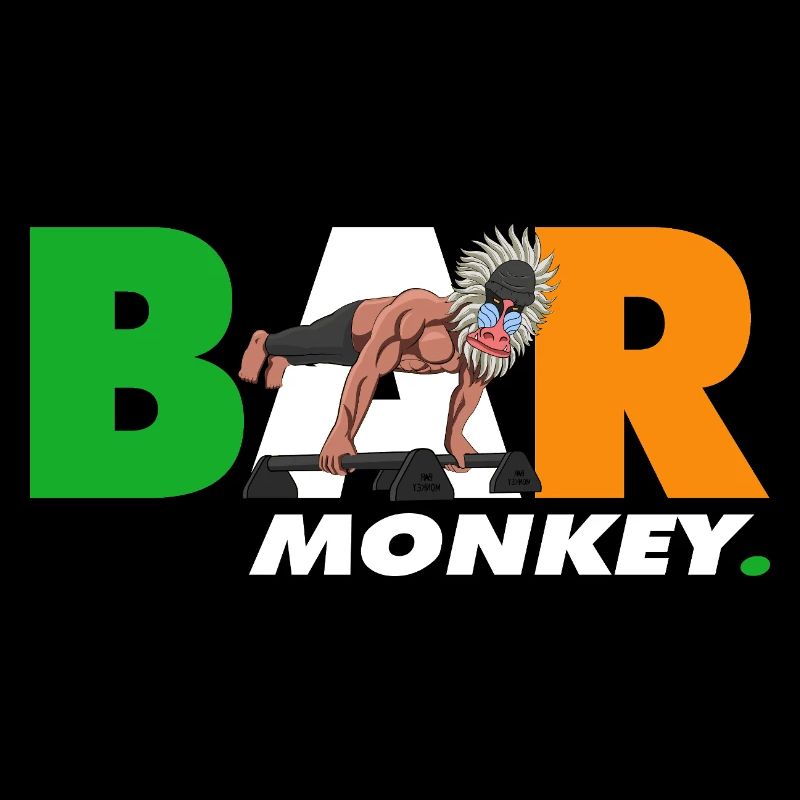 Bar Monkey Tri Colour Design