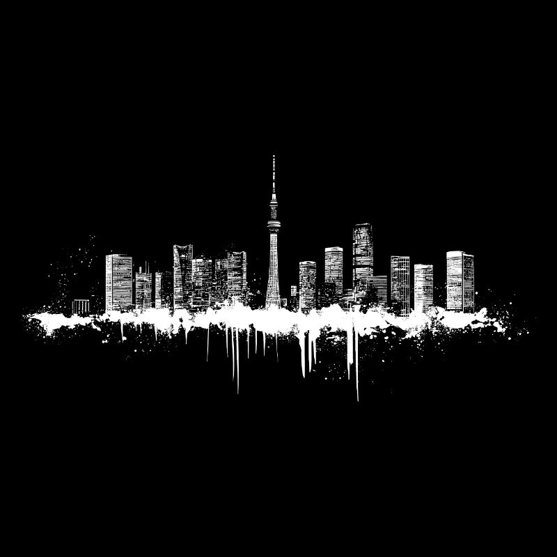 Tokio Skyline Japan Tokyo