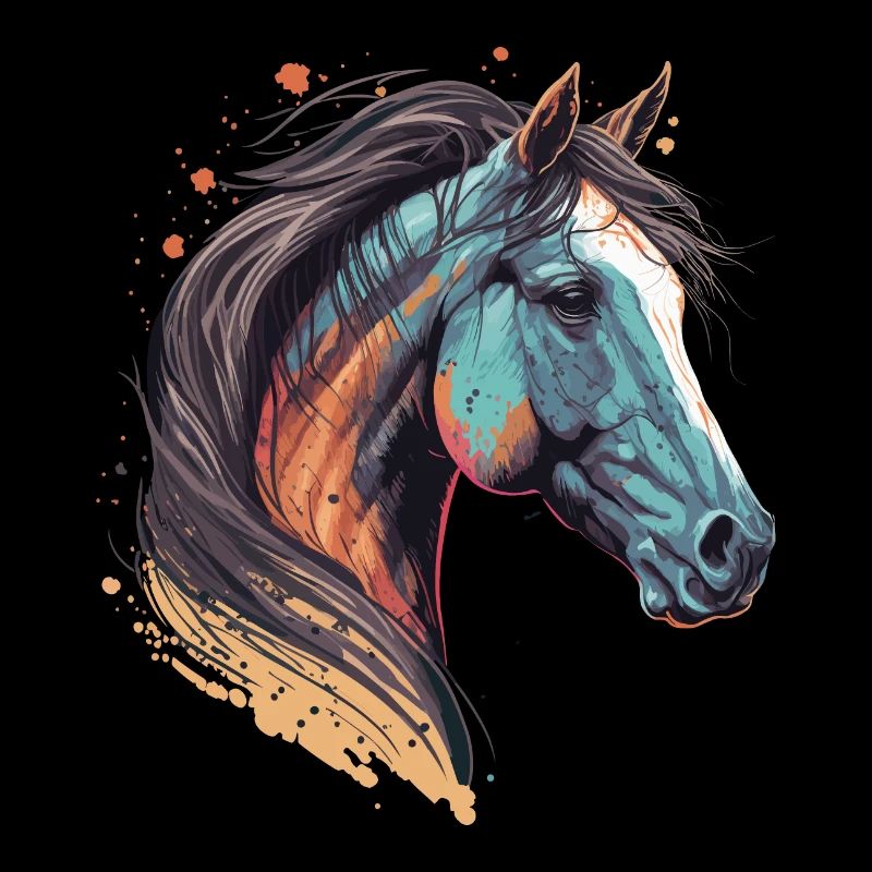 Pferde Illustration