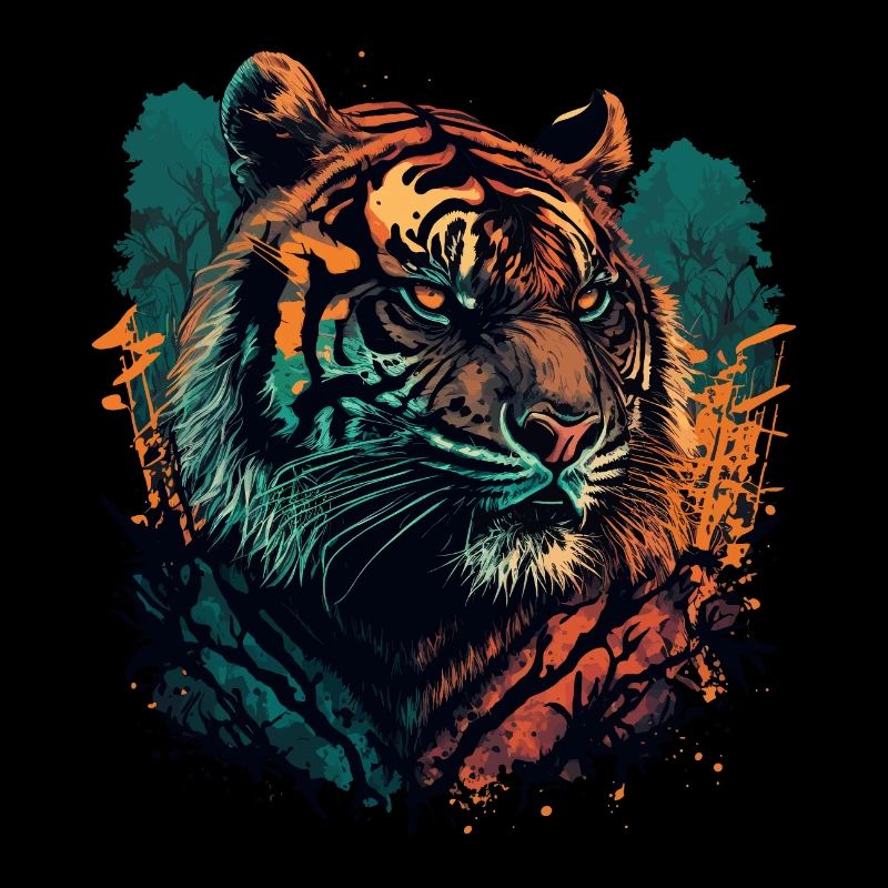 Sei ein Tiger