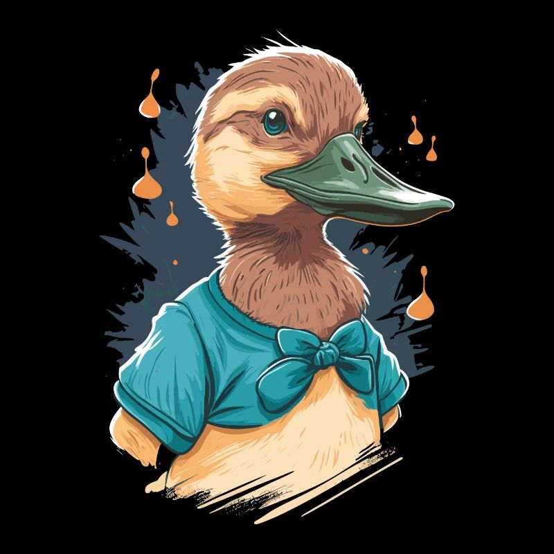Duck with Crop Top
