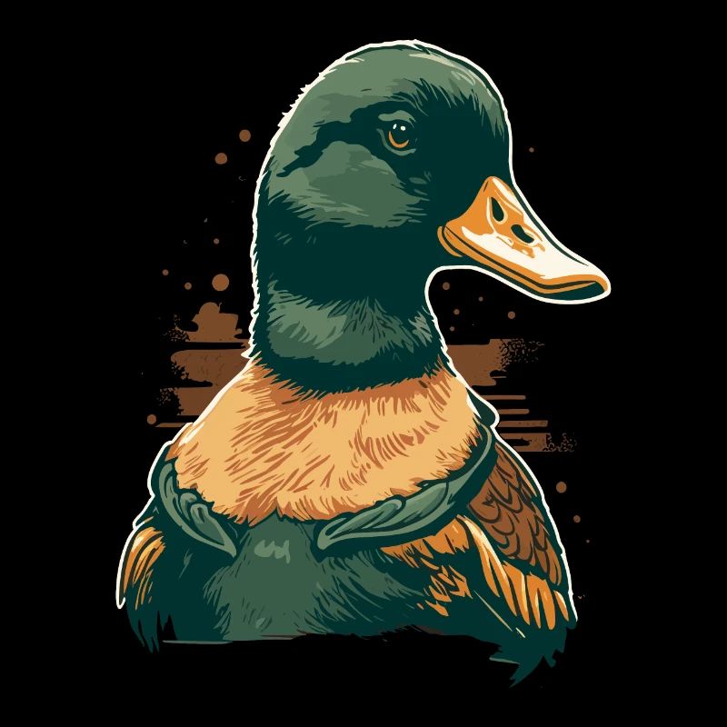 Cartoon Duck
