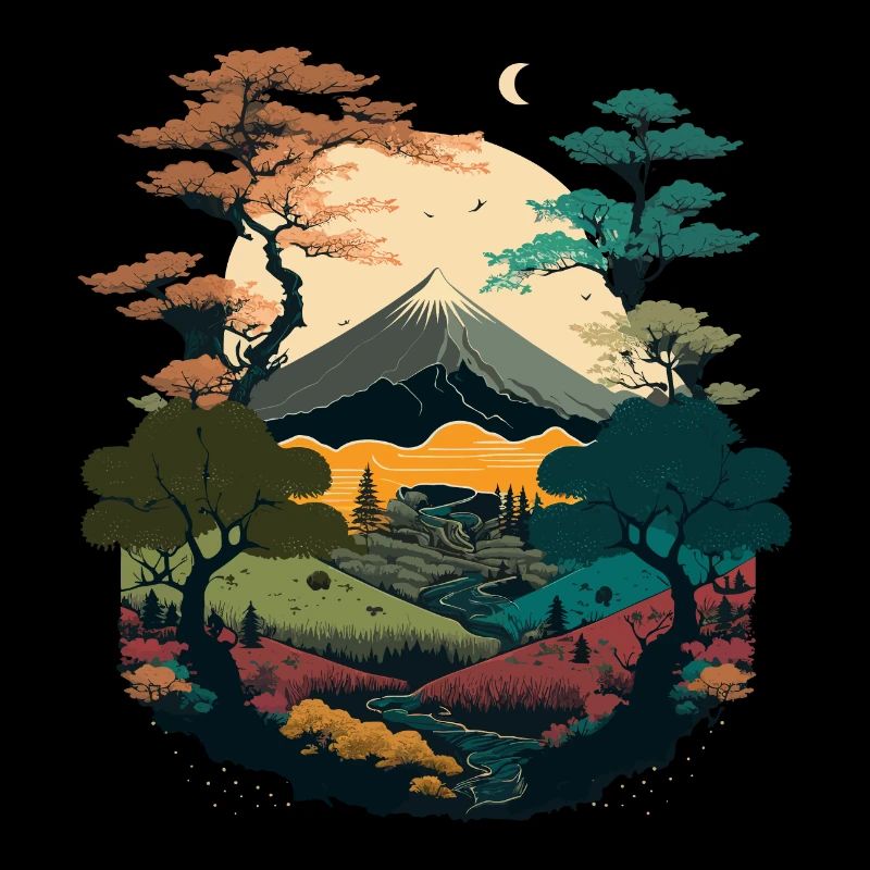 Illustration im Querformat