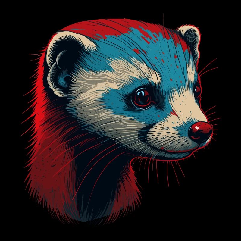 Furet rouge