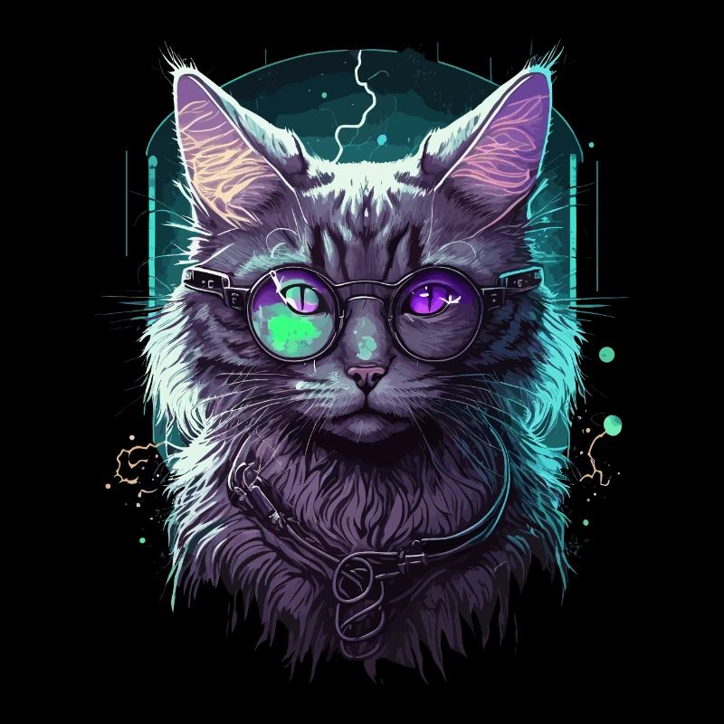 Himmelhohe Katze