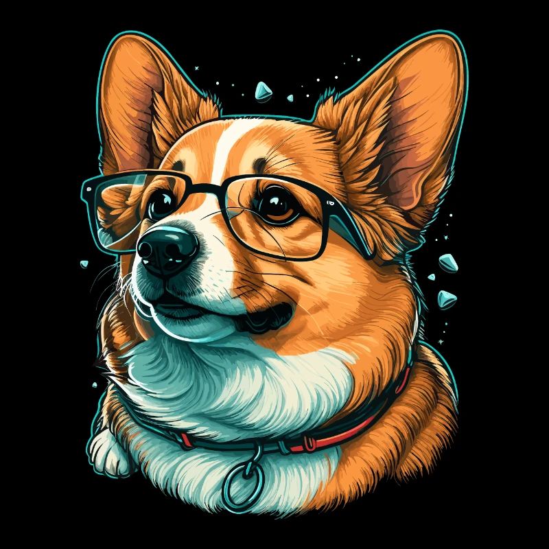 Clever Looking Corgi