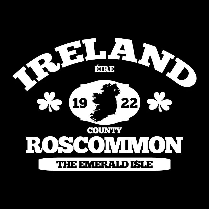 Roscommon, Irland. Klassisches irisches Design