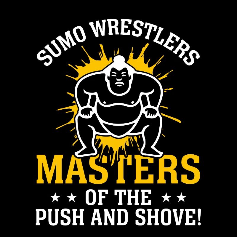 Sumo-Ringer, Meister des Schiebens und Schiebens