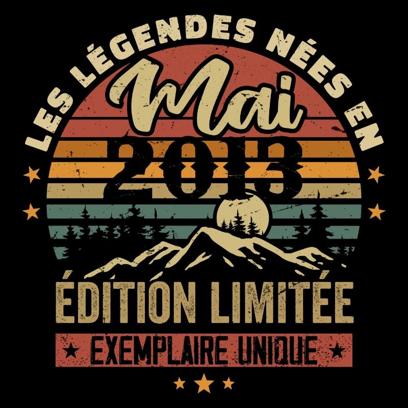 Legends Born in May 2013 Vintage Gift 2013