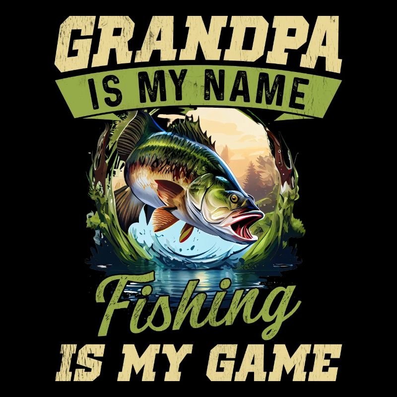 Grand-père est mon nom, la pêche est mon jeu