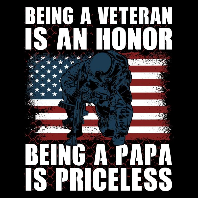 Ein Veteran zu sein ist eine Ehre, ein Papa zu sein, ist ein Preis