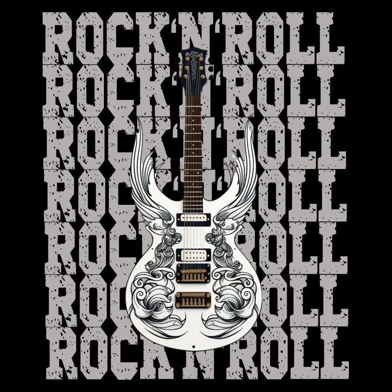 Rock and Roll Guitar Wings