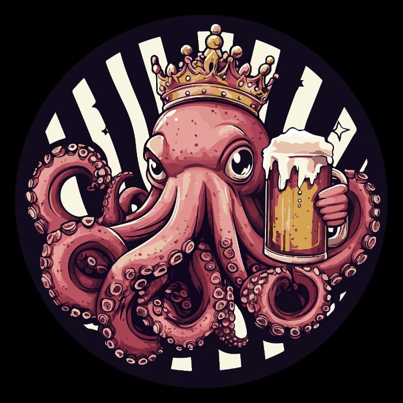 Oktopus Bier