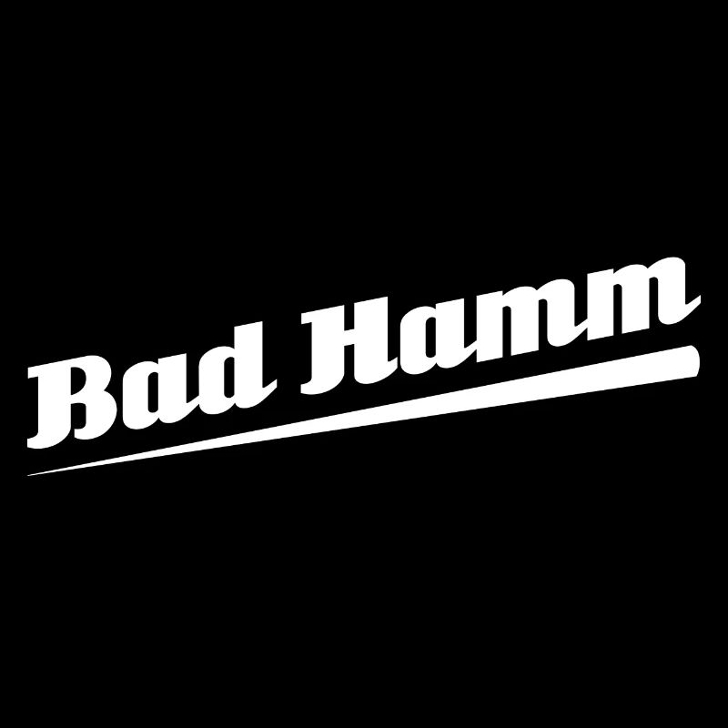 Bad Hamm - Textdesign mit Stadtnamen