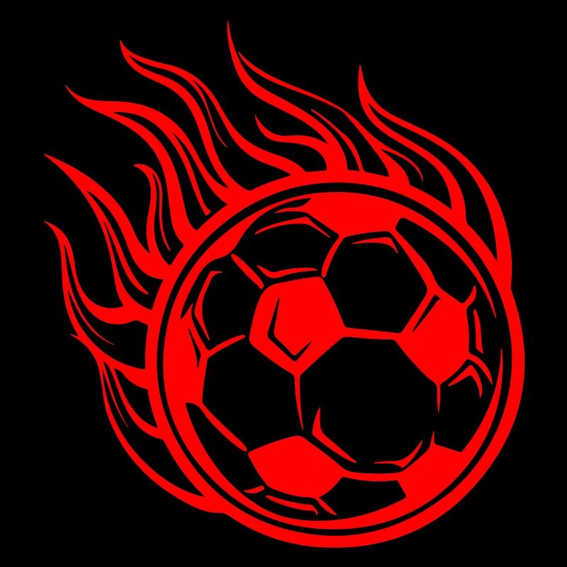 Soccer Flame Fire Symbol