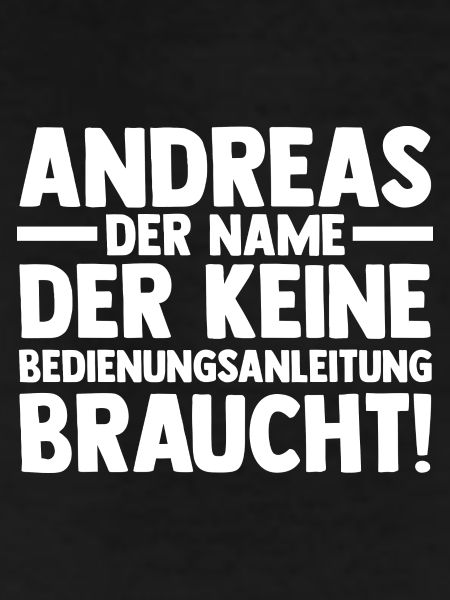 First name Andreas