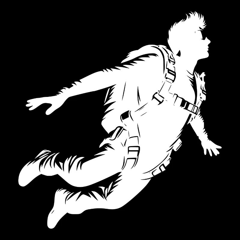 Cool skydiver skydiving