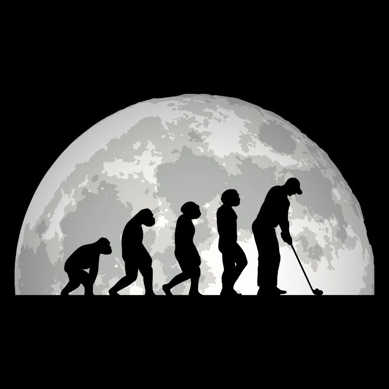 Golfspieler Evolution Golf