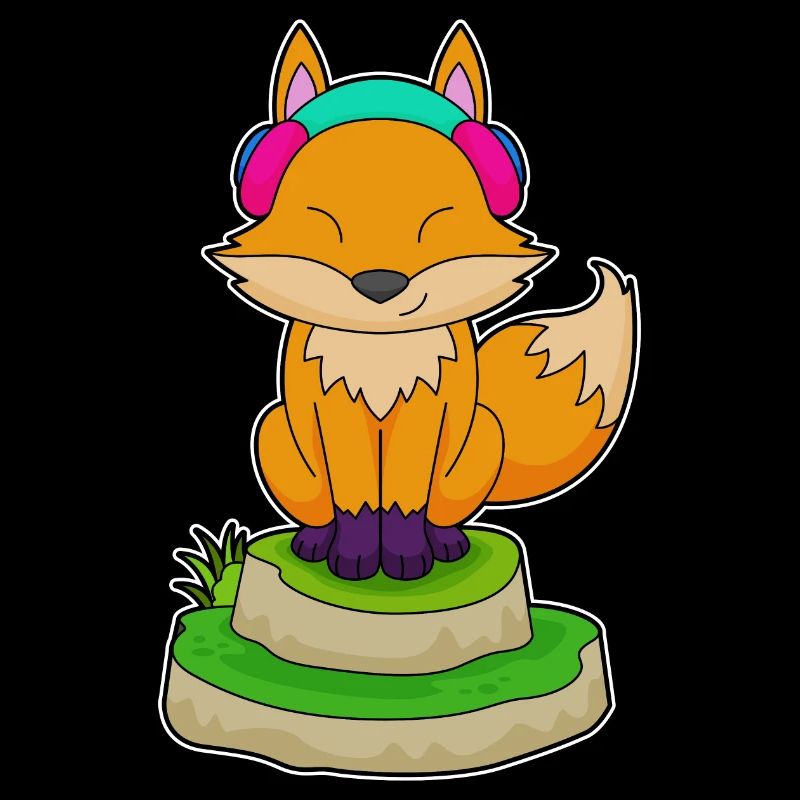 Fuchs Kopfhörer Musik