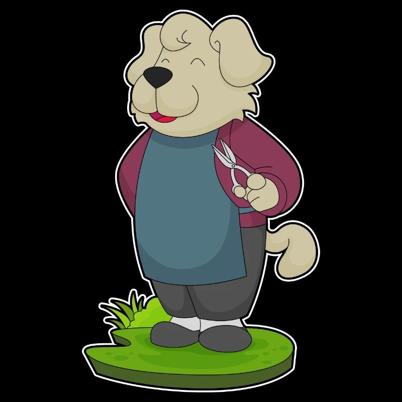 Coiffeur pour chien Ciseaux