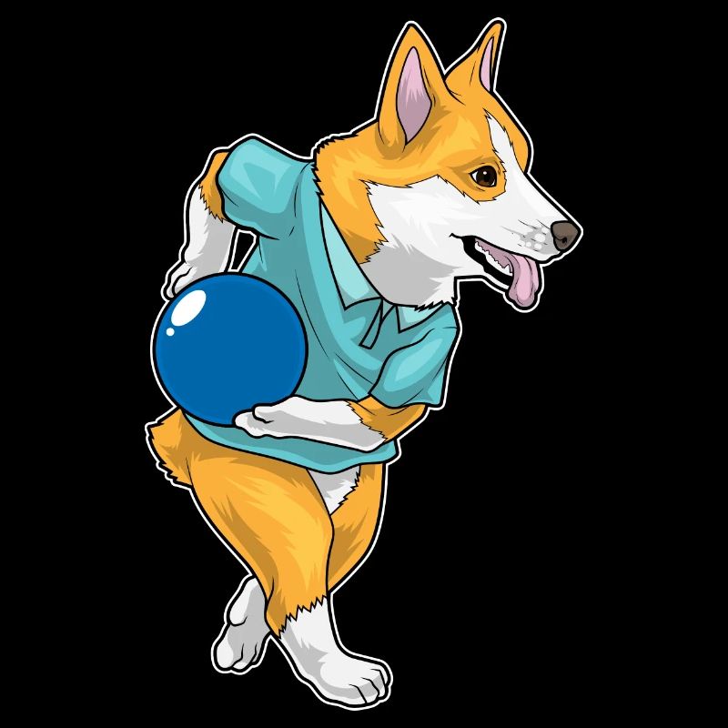 Corgi Bowling Boule de bowling