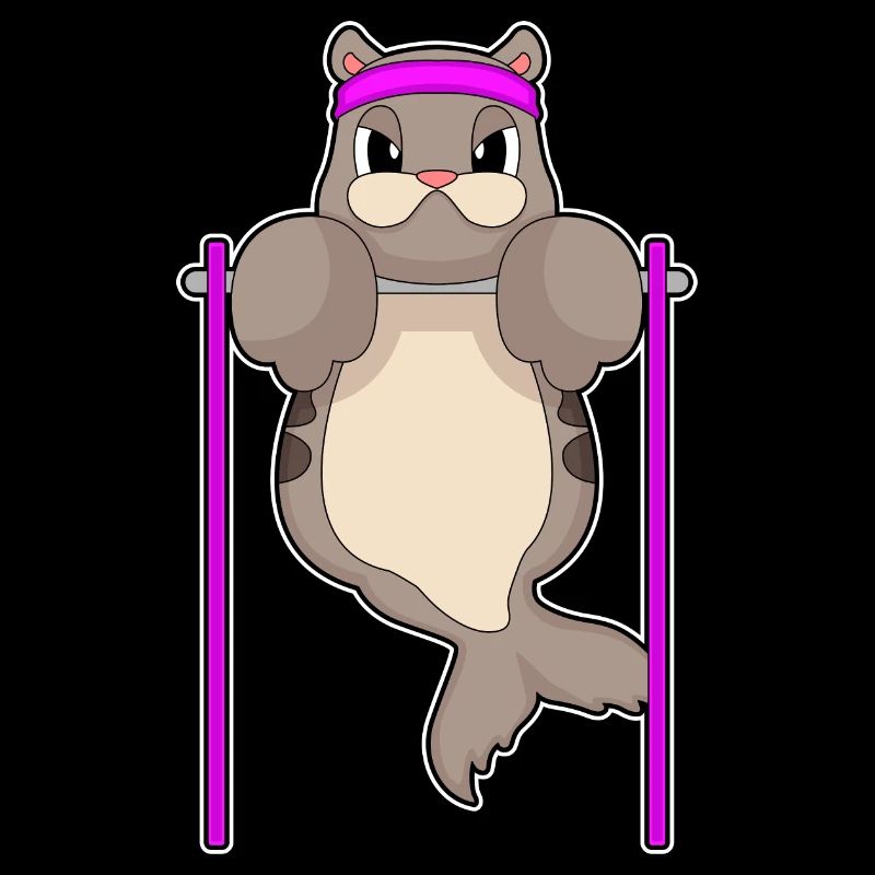 Phoque Bodybuilder Tractions Musculation