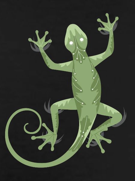 3D gecko