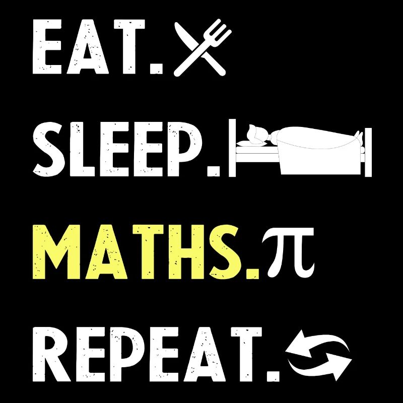 Eat Sleep Math Repeat
