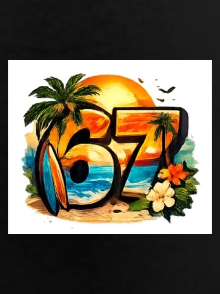 67 Tropical Sunset Surf