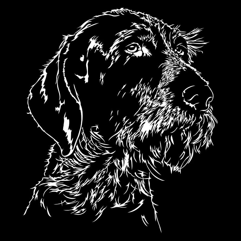 DEUTSCH DRAHTHAAR Wilsigns Jagdhund Jäger Geschenk