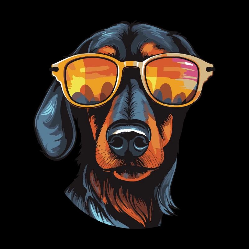 Teckel Tête de chien Teckel